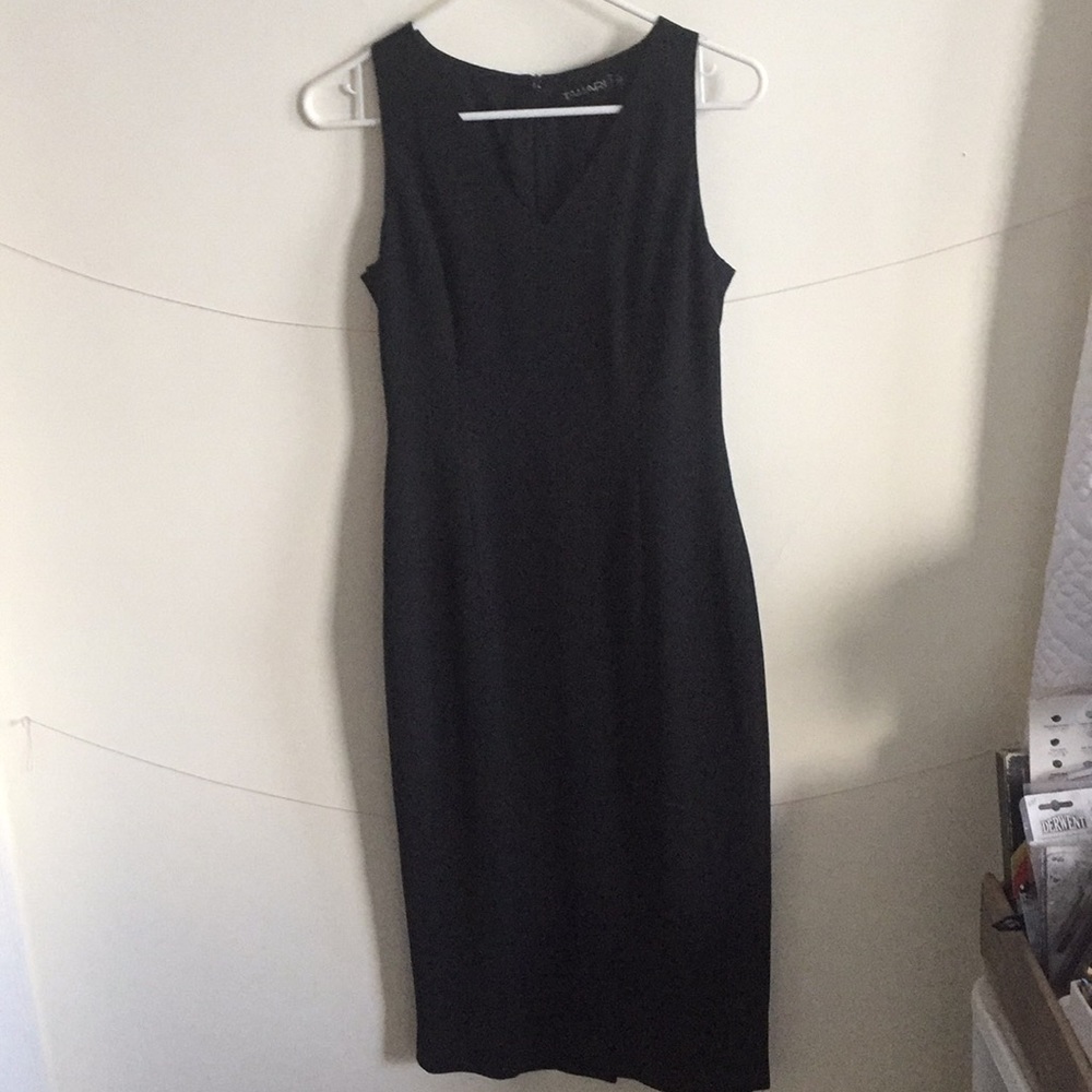 Sleek black dress